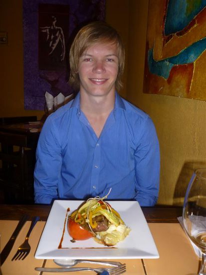 Einen Abend hat mich Matze zum Franzosen eingeladen  War echt lecker!