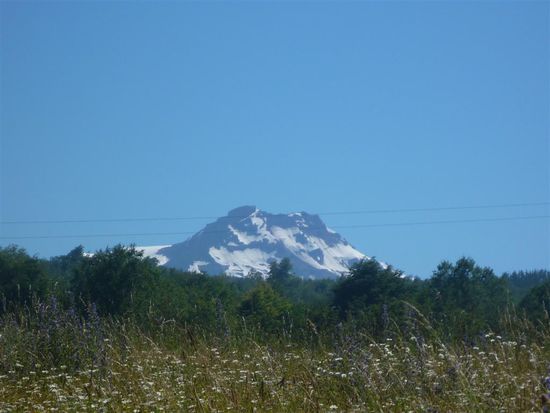 Der Vulkan llaima, der vor einem jahr das letzte Mal ausgebrochen ist