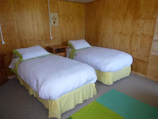 Unser Zimmer mit Blick auf den Vulkan 