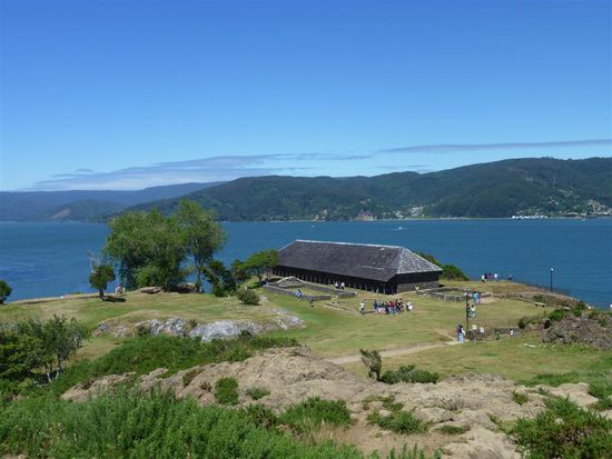Blick auf die Vertidigumgsanlage