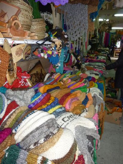 Auf einem typischem Handwerksmarkt