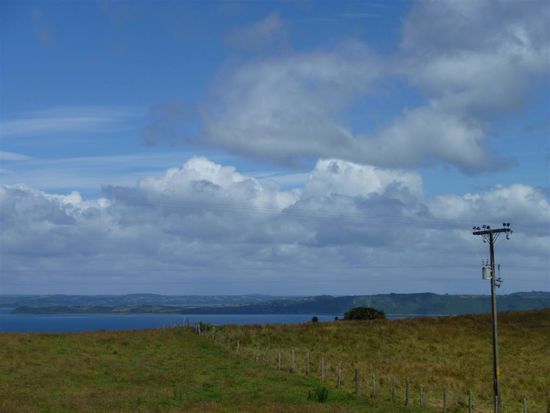 Bei der Faart über die Insel
