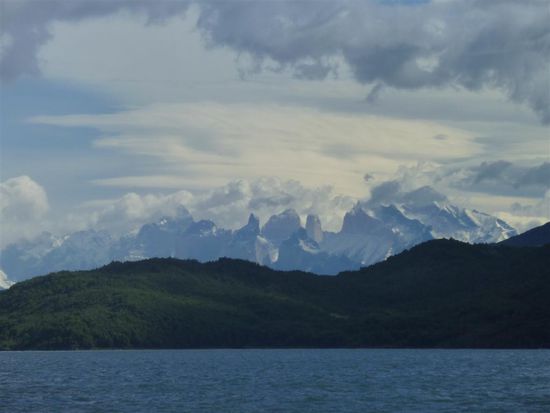 das Torres del Paine Bergmasiv!! Voll schön 