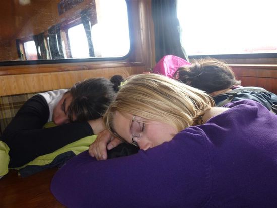 Am Ende des tages waren wir alle ganz schön geschafft von den vielen Eindrücken