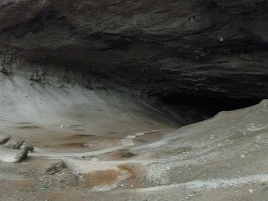 Vorher ging es noch zur cueva  de Milodon, eine riesige Höhle.