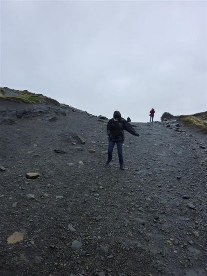 Auc ich hatte ganz schön mit dem wind zu kämpfen 