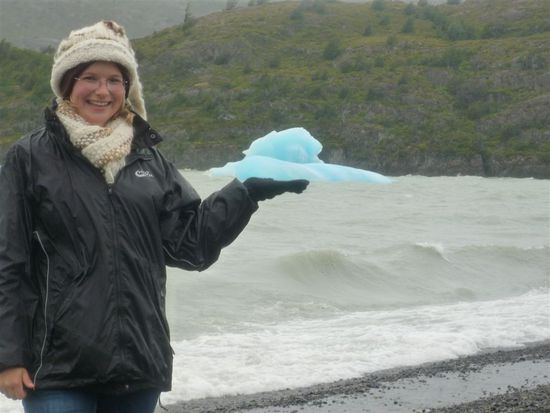 Hihi ich trage einen Eisberg 