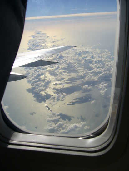 Auf dem Weg nach Ecuador, Kuba. Wir haben euch gewunken, Anni &amp; Susie!