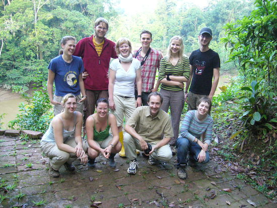 v.l.n.r. &amp; h.n.v.: Dina, Paul, Kathleen, Lukas, Linda, Ich, Ramona, Antje, Christian, Inga