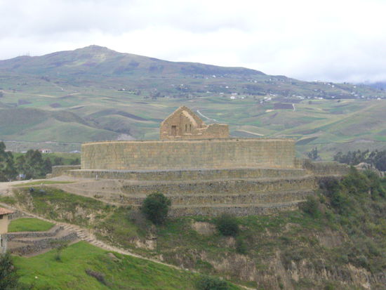 Inkaruinen Ingapirca, eine der wenigen in Ecuador