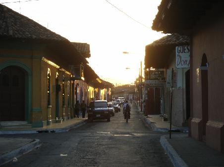 Abendstimmung in Granada's Strassen