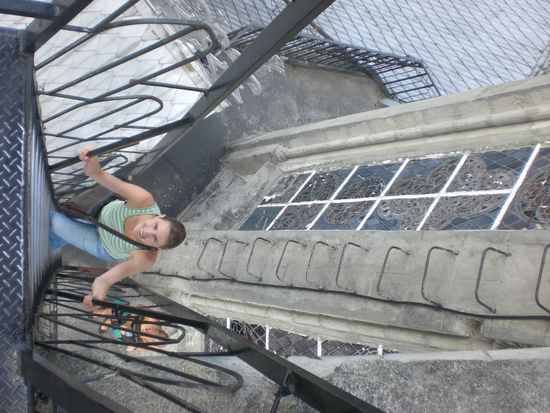 in den Himmel klettern...