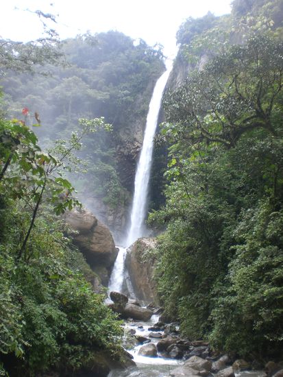 einer der schoensten Wasserfaelle (mitdem schwierigsten Laufweg hin): Rocio