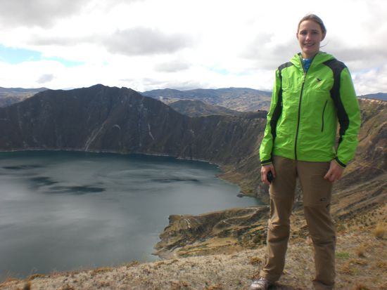 Ich am Kratersee