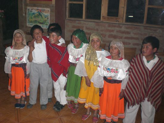 Unsere kleine Tanzgruppe