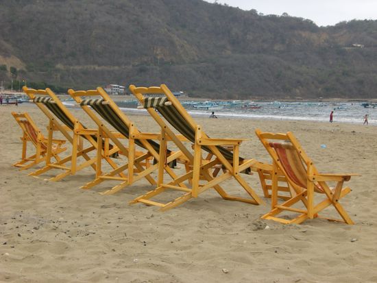 Der Strand von Puerto Lopez
