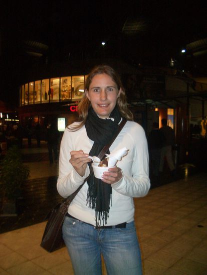 Mein erstes Eis in Lima