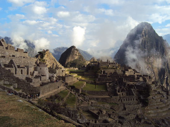 Machu Picchu im Morgengrauen