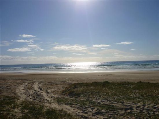 der strand ganz für uns alleine!!