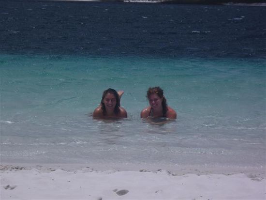 carina und ich in paradise