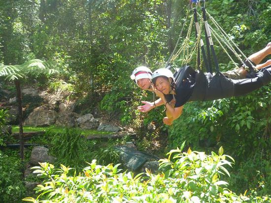 minjin jungle swing, juhu!! das war vielleicht ne gaudi, wir ham so geschrien