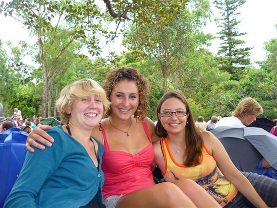 sabrina, ich und sandra