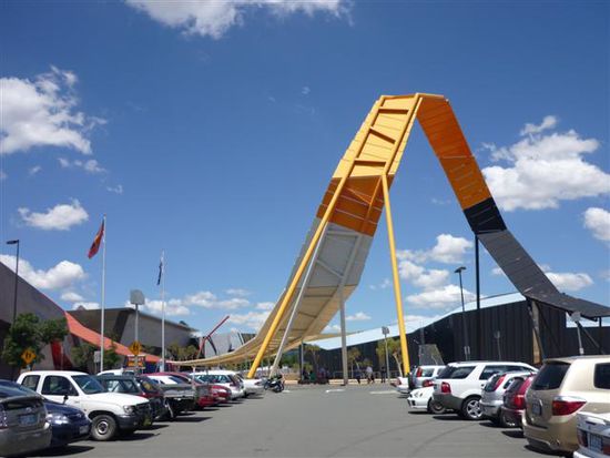 national museum of australia - mal ein museum, das mir einigermassen gefallen hat