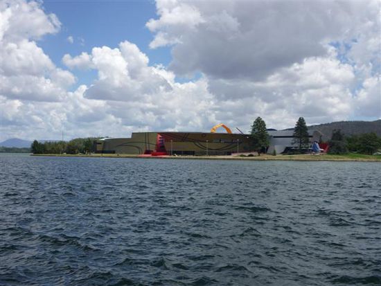 muesum vom wasser aus