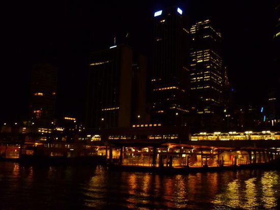 circular quay bei nacht
