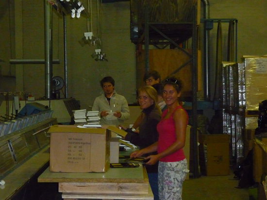 aber gearbeitet wurde natuerlich auch ganz fleissig