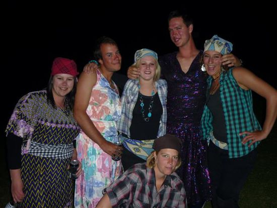 amy aus australien, thomas aus deutschland, carina, bart, ich und janneke