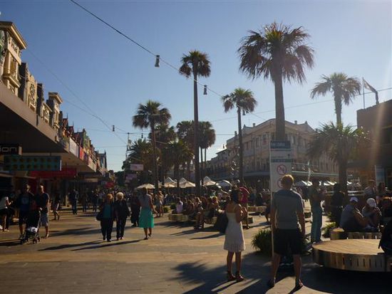 die strandpromenade