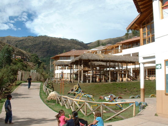 Sicht vom Eingang aus