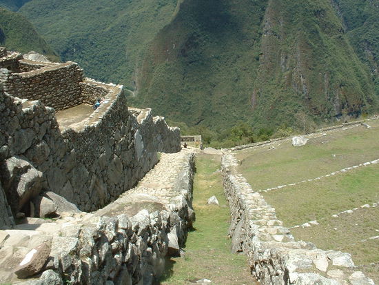 Der Pfad zwischen beiden Sektoren