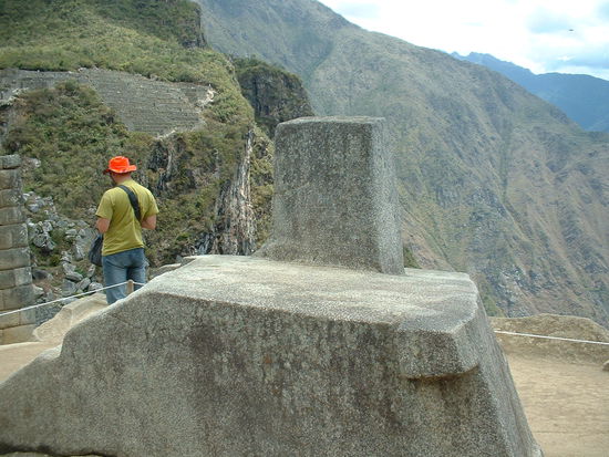 Sonnenuhr und Kompass
