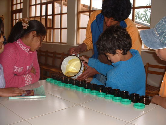 ...wo sie eine Salbe aus Calendula hergestellt haben.