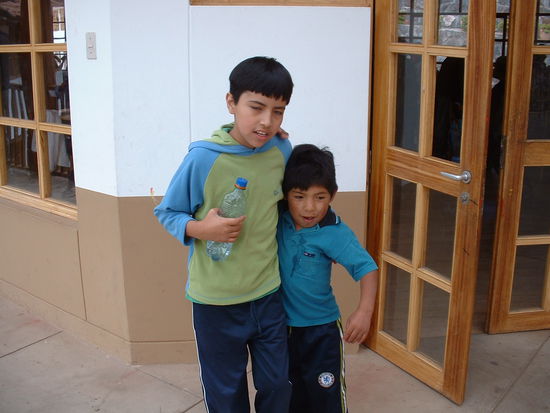 ... die beiden sind in der 5. Klasse