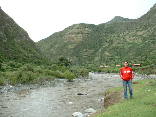 Der Fluss, an dem das Dorf liegt