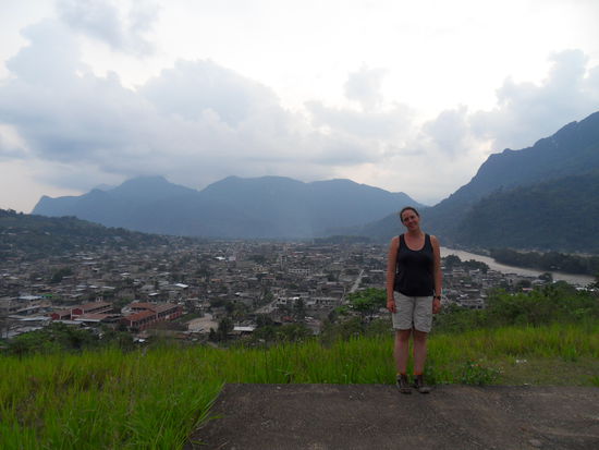 Schluss der Tour: Blick über Tingo Maria