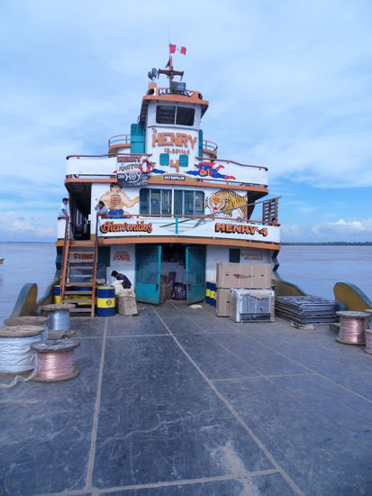 Das Schiff, mit dem schönen Namen "Henry 4"