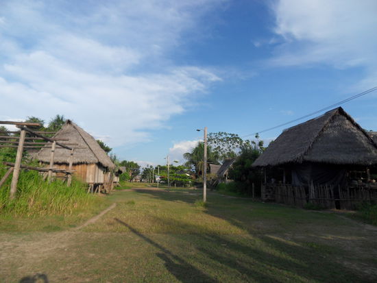Das Dorf mitten im Urwald