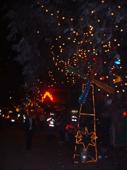draussen vor dem Restaurant
