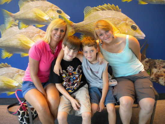 donna, garrett, austin et moi..