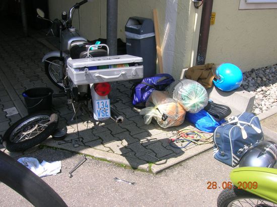 Das macht Spaß, endlich mal wieder schrauben.