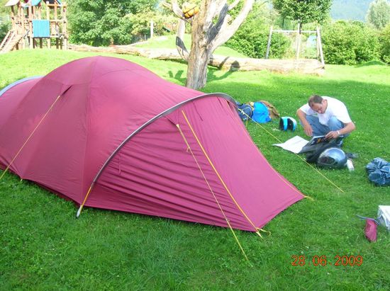 Oli sucht den höchsten Pass aus.