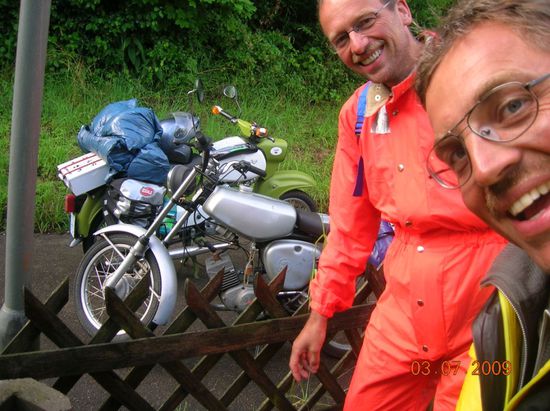 Wieder wohlbehalten zurück, aus eigener Kraft.