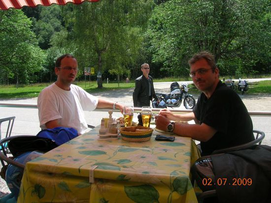 Kilometerfräsen macht hungrig.