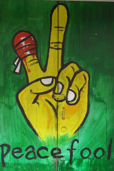 Habe ich auf meinem Streifzug durch Melaka gefunden.