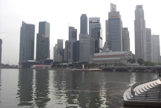 Singapurs Skyline