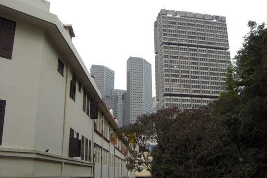 Ein Blick aus dem Hotel!